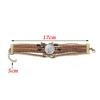 Seven Archangels Trendy Time Gem Bracelet For Women Cartoon Style Character