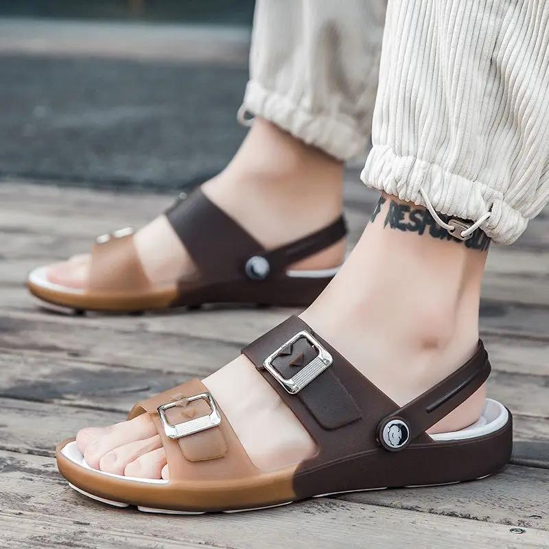 Fashion Male Slipper Beach Eva Men's Shoe Outdoor Slides High Quality Fashion Y2k Designer Luxury Elegant Casual Original Comfortable