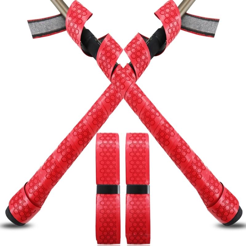 PU Baseball Bat Grip Tape Nonslip Overgrip Baseball Absorbs Sweat Tennis Grip Tape For Enhances Traction And Comfort