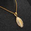 European and American Rugby Fashion Necklace Pendant for Men and Women, Japanese and Korean Titanium Steel Long STN1848