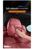 Hongqi Headrest and Lumbar Cushion for Neck and Back Support - H5 H6 H9 HS3 HS5 HS7 LS7 Models, Red