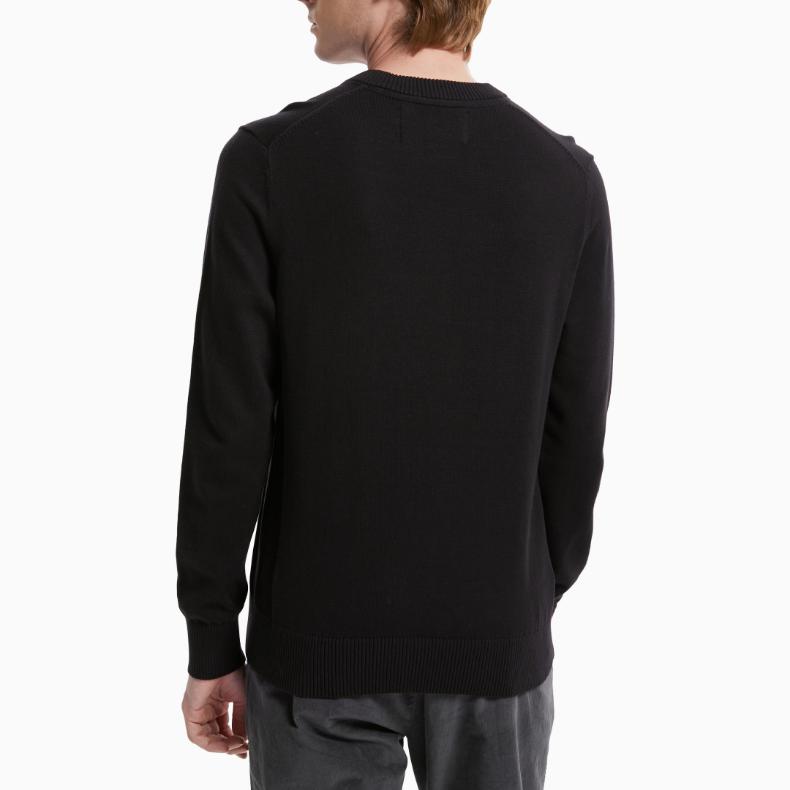 Calvin Klein Knitwear Men's BEH-Black Crew Neck Moderate Other J319386-BEH