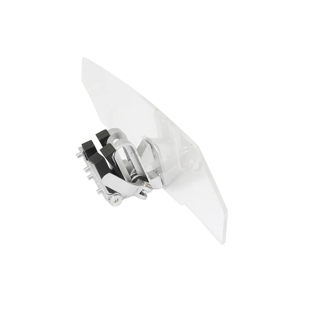 Motocicleta Universal Modificado Parabrisas Elevado Parabrisas Instalado Moto Extensión Parabrisas