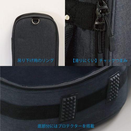 Kikutani Gig Bag for Semi-Acoustic Guitars, 20mm Thick Cushion, Blue, GVB-60SA BLU