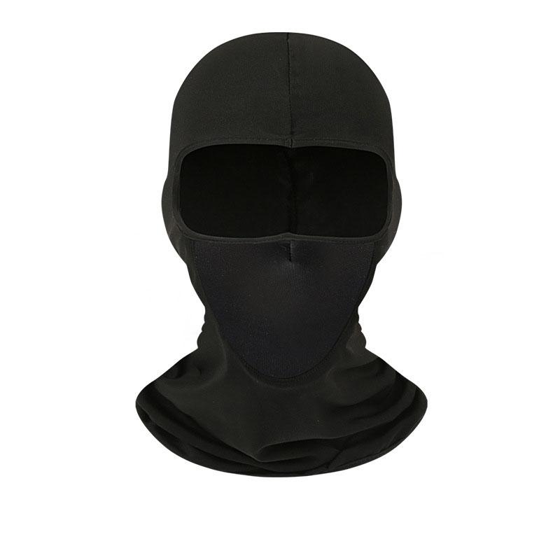 

Motorcycle Balaclava Moto Full Face Mask Windproof Skiing Head Masks Tactical Motocross Cycling Biker Hood Cap Men hat Summer чёрный