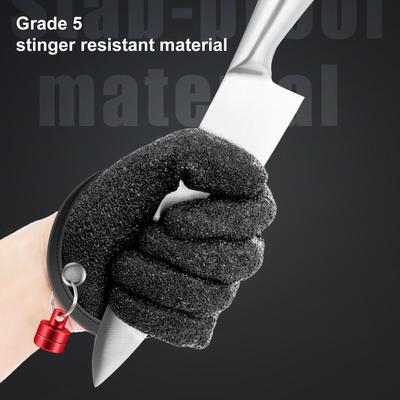 1buc Utile de uscare rapidă, cu elasticitate ridicată, pentru a captura pește, mănuși de palmier cu prindere texturată, pentru pescuit în aer liber