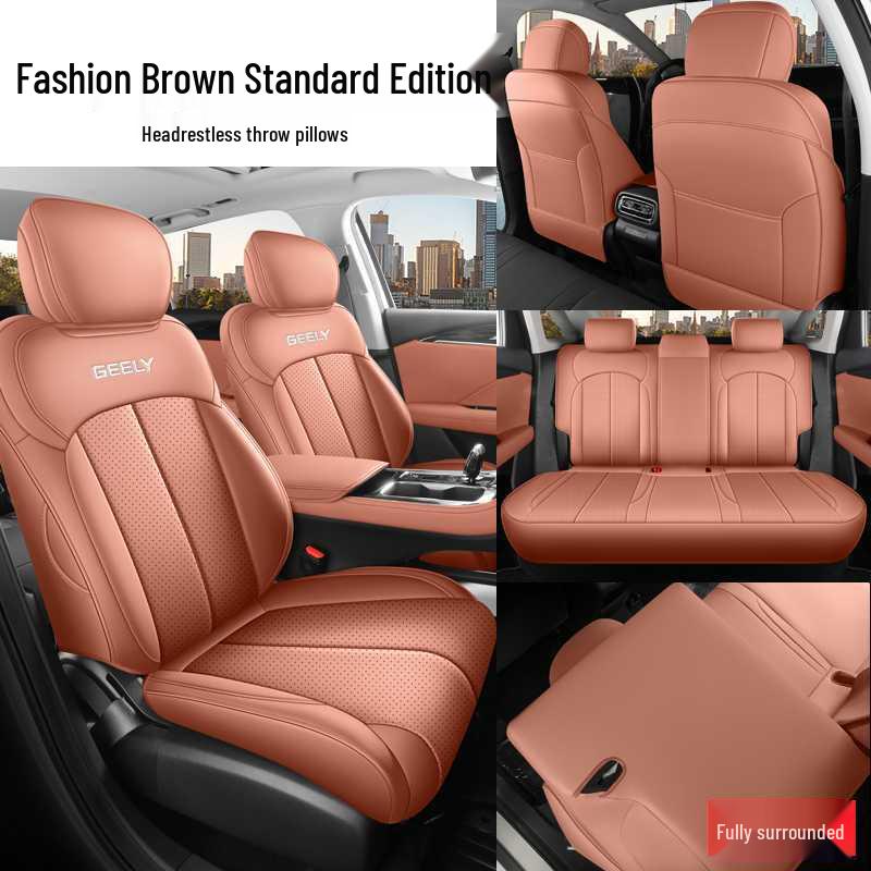 Premium Full Coverage Seat Covers for 2026 5th Gen Geely Emgrand, All-Season Car Seat Cushions