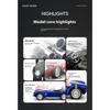 1/22 Ford Cobra Convertible Supercar Alloy Model, Exquisite Desktop Ornaments, The Best Collection for Car Model Enthusiasts