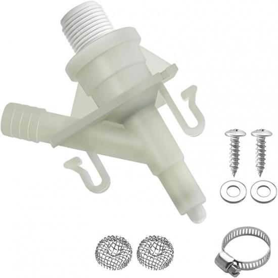 RV Toilet Seal Replacement 2-Pack for Dometic 300/310/320 Toilets, High-Grade Flush Ball Seal Gasket Kit 385311658-Durable Rubber, Easy tallation,