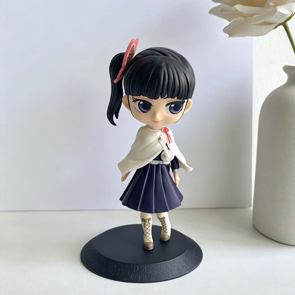 Anime 15Cm Demon Slayer Figure Nezuko Tanjirou Zenitsu Inosuke Kyoujurou Giyuu Kawaii Qposket Pvc Model Toys Children Gift