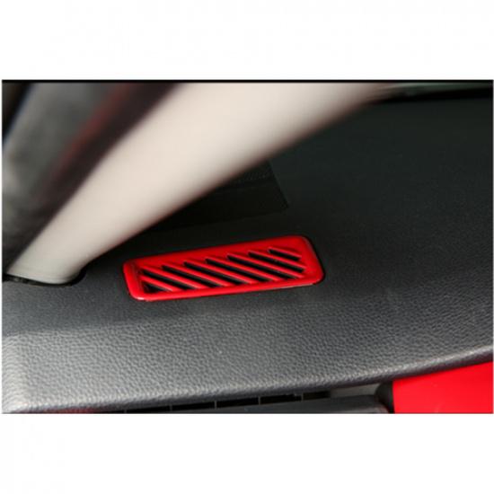 For Toyota RAV4 - Red Dashboard upper Air Outlet Vent Cover Frame Trim