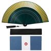 Éventail Pliant Éventail Pliant en Soie Boîte Cadeau Incluse Parfait pour les Courts Grands Kabuki Japonais Feux d'Artifice Prévention du Coup de Chaleur Estival [Fipiifly] Hommes -