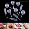 50Pcs Mini Liquid Squeeze Droppers Disposable Jam Dropper For Cupcake Sauce Transfer Pipettes Droppers Cake Dessert Tools