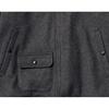 Uniqlo Engineered Garments Collaboration Solid Color Wool Ribbed Sleeve Button Closure Workwear Loose Flight Jacket Unisex Jackets 467597-08