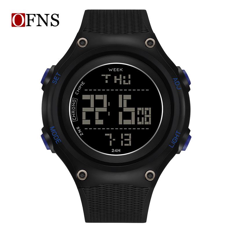 Sanda Multifunctional Youth Luminous Waterproof Sports Watch