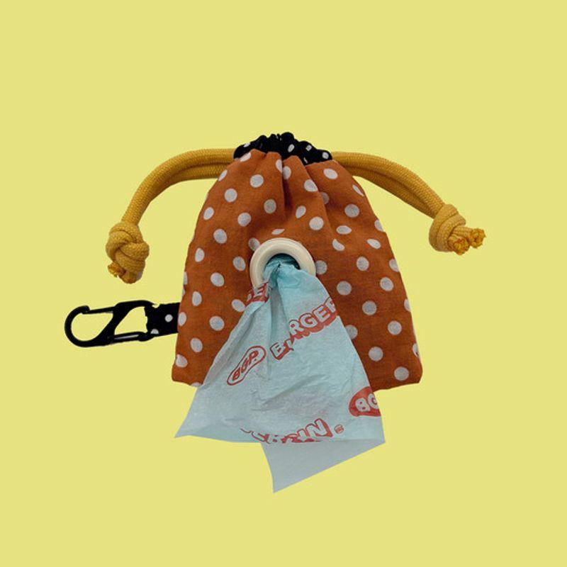 BURGERPIN BGP Dot Pumpkin Pouch