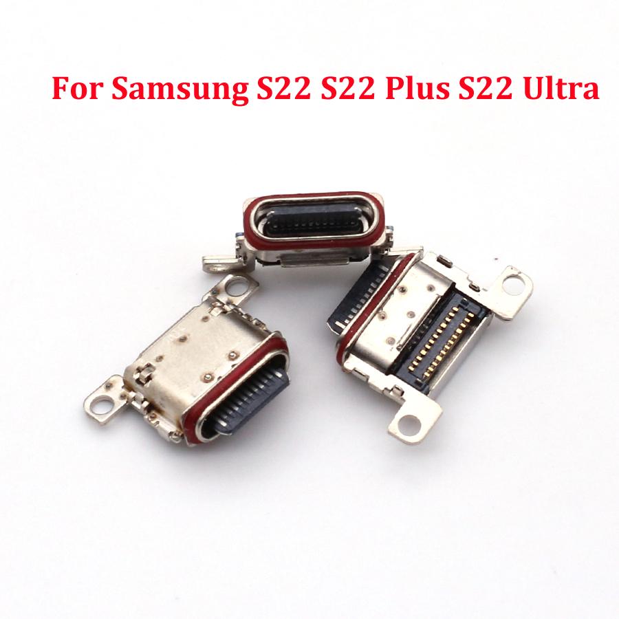 10PCS For Samsung S22 S21 S20 Plus S23 FE S24FE S25FE S20FE S21FE S25 S24 23 Ultra Charger Connector Dock Charging Port