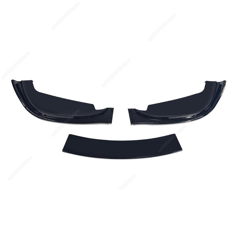 Car Front Bumper Lip Spoiler Splitter Diffuser Canards For BMW E46 M3 Coupe/Cabrio 2001-2006 ABS Gloss Black Bodykits Tuning