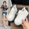 Thick-soled White Shoes Women's New Autumn Heightening Women's Shoes Versatile Senior Casual Board Shoes