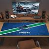 VANCOUVER CANUCKS Logo Color Mouse Pad Large Gaming Table Cushion Non-slip Laptop Tablet Big Mousepad XXL Mat Mini PC Playmat With Lock edge