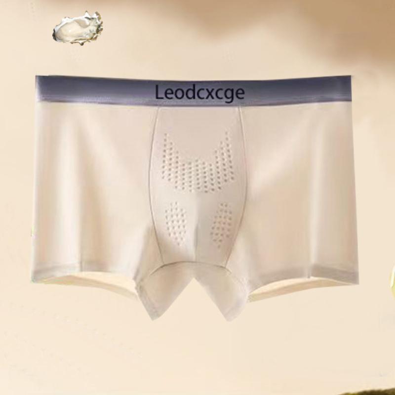 Men's Breathable Cotton Mid-rise Boxer Shorts Men's Underwear Underpants Casual Boxer Briefs & Shorts Elastic Boxer Briefs for Casual Style