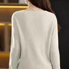 Women's Long Sleeve Knit Base Layer Sweater - Versatile Inner Top