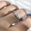 Classical Silver Color Cubic Zirconia Fashion Wedding & Engagement Ring Jewelry For Women ZYR504