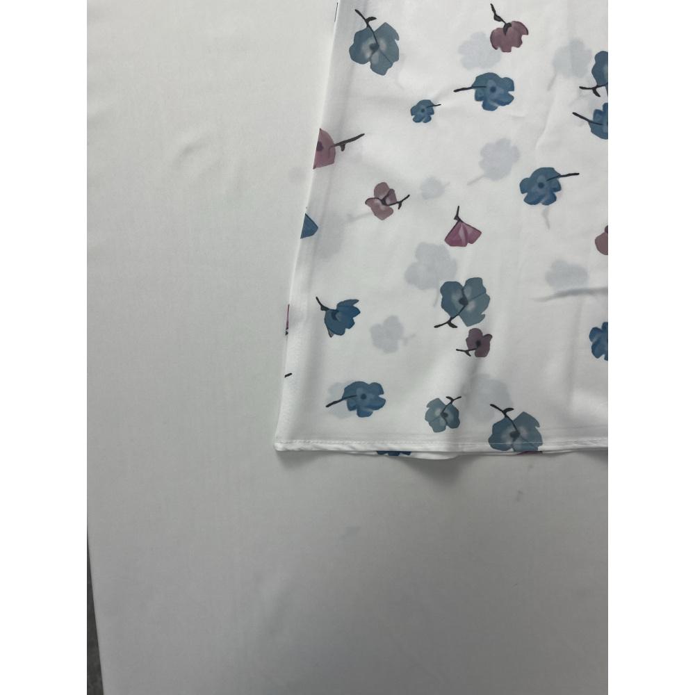 Damen Elegantes Blumiges Raffiniertes Feenhaftes Fließendes Langes Kleid Mit Taille Und Glockenärmeln Kleider Für Mädchen