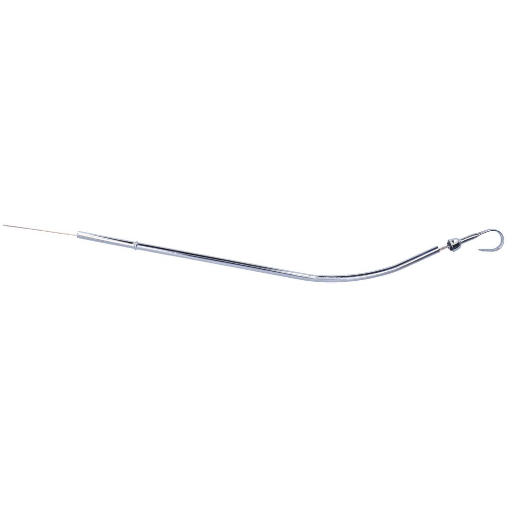 25.6in Engine Oil Dipstick Chrome Steel Fit for Small Block Chevy Motors 305 350 400 80-85 Passenger Side