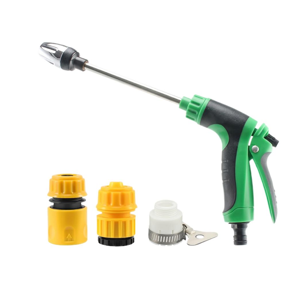 Pressure Washer, Handheld Power Washer With 360° Rotating Nozzle, 3 Spray Modes, Stainless Steel Universal Hose Fit,