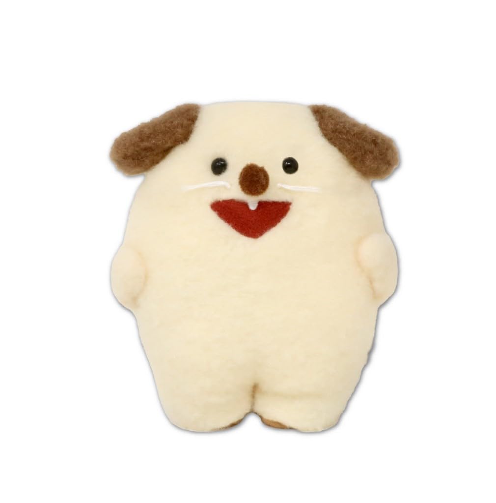Naito Design Institute Pochippa Plush Toy S Wanpa Total Height Recommended 6 Years and Up 14.5cm Age