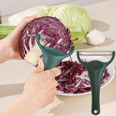 Stainless Steel Cabbage Shredder with Ergonomic Handle for Quick and Clean Vegetable Slicing