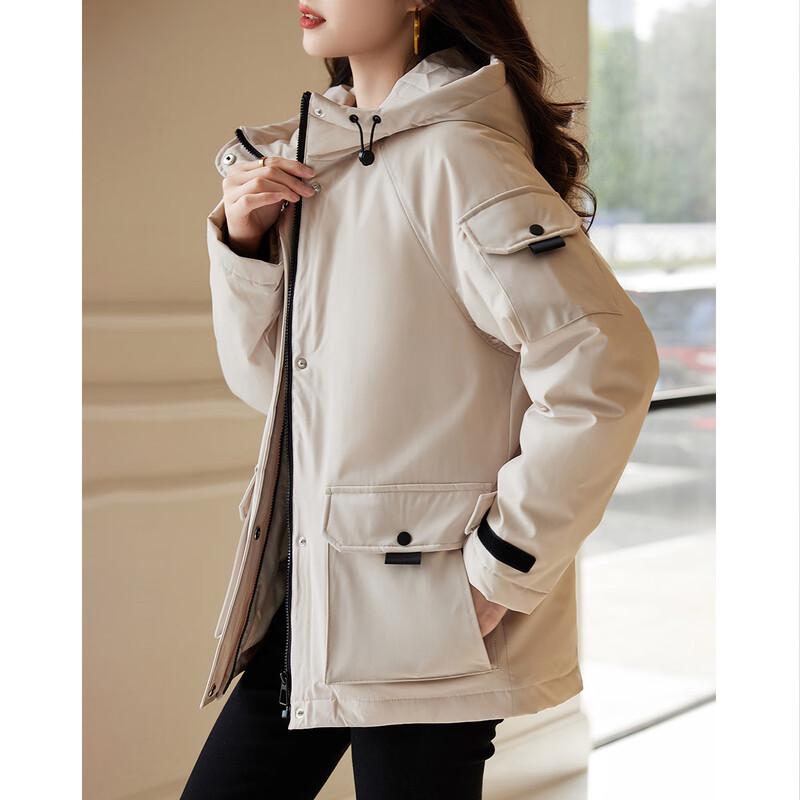 Demana 3-Proof Hooded Duck Down Winter Jacket