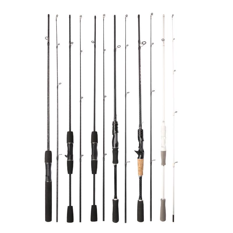 Custom Fiberglass Long Cast Lure Rod Set