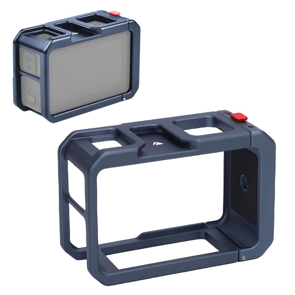 Camera Cage Suitable for Action 5Pro 4 3 Camera Housing Frame Case Metal Protective Video Rig Magnetic Quick Release 1Celsius4 Inch Thread