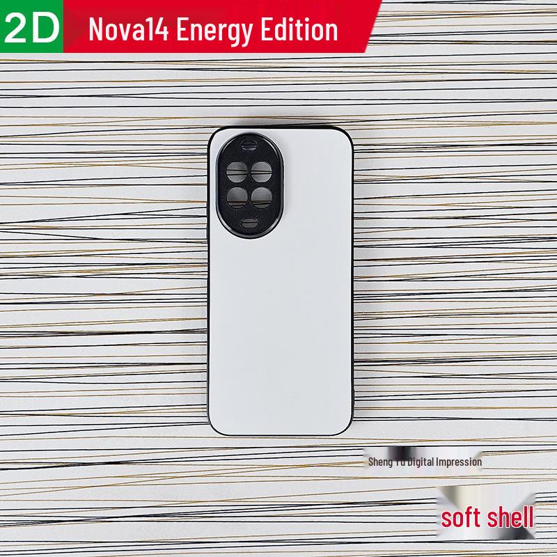 

Nova14 Vitality Edition Heat Transfer Phone Case Blank Groove Protective Cover Nova14 Vitality Edition чёрный