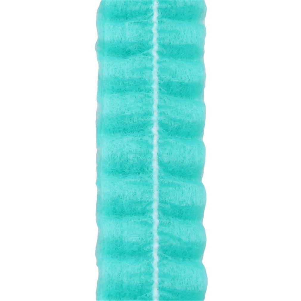 100 teile/paket Einweg Haar Kopf Abdeckungen Net Bouffant Staubdicht Anti Staub Kappen Atmungsaktiv Dusche Bade Hüte Küche