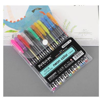 (Nikita) Glitter Gel Pen Set Coloring Art Marker Books Crafting Doodling Drawing 2ml