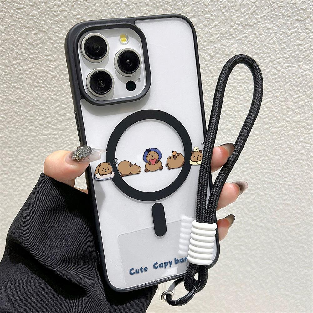 Magnetic Phone Case for iPhone  11 12 17 14 15 Pro Max 15 14 16 Pro13 14 15 16 Shockproof Case Mag-Safe Magnetic Ring Back Cover
