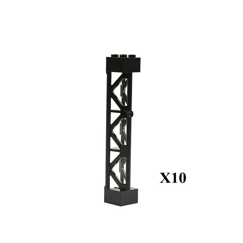 Children Toys MOC Blocks City Military ww2 Accessory Train Truck Car Support 2x2x10 Replace Parts Compatible Pillar 58827 95347