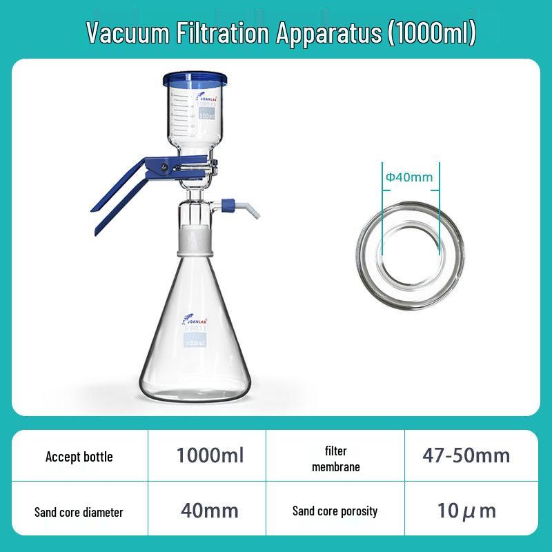JOANLAB Adjustable Oil-Free Vacuum Pump for Lab Filtration