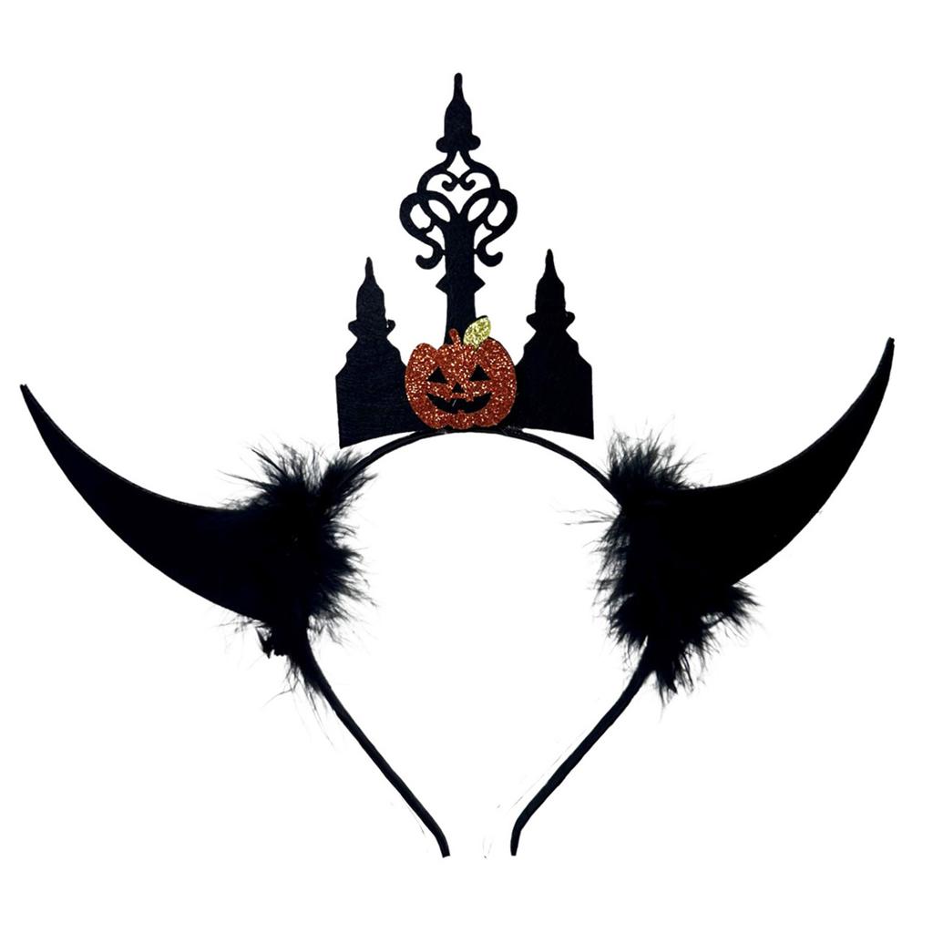 Unique Bat Themed Headband Comfortable Wear Costume Hair Decoration For Children Teens Halloween Carnival Celebrations