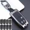 3 Buttons Zinc Alloy +Silicone Car Key Case Fob For Jeep Renegade Grand Cherokee Dodge Journey Charger Chrysler 200 300 300C