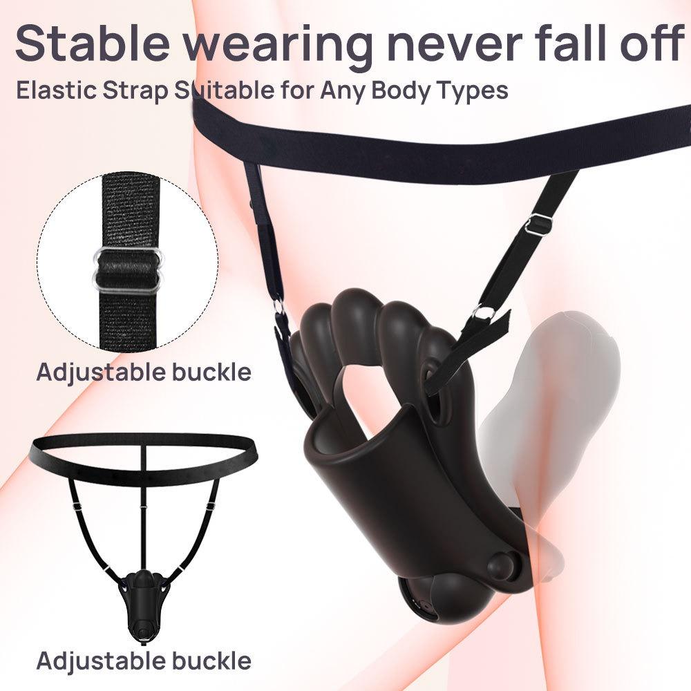Vibratore Giocattoli Sessuali per Donne per Coppie Giocattoli per Adulti Strap-On Vibratore Indossabile Vibratori Punto G Vibratori Controllati da App e Telecomando