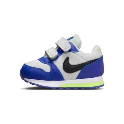 MD Runner 2 TD Hyper Blue Photon Dust Baby-Sneaker Grau Schwarz Volt 806255-021