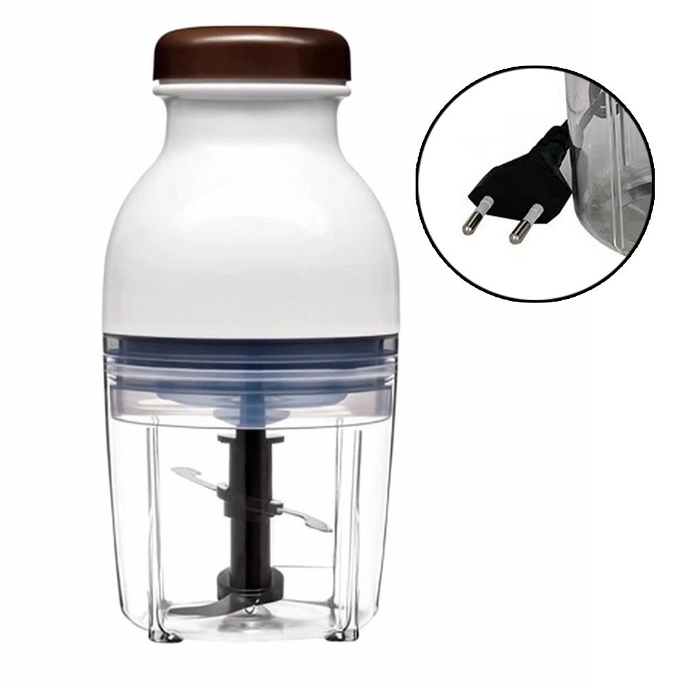 

Мощный мотор Детский блендер для приготовления пищи 700 мл Измельчитель продуктов Машина для измельчения чеснока Мясорубка Домашняя кухня белый