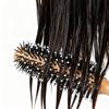 Round Hair Brush Smoothing Hair Reduces Frizz Wooden Round Curling Roller Comb with Anti Static Handle for Men Women