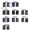 2PCS 2D Flat Scary Halloween Window Cover Super Terrifying Blood-Themed Scary Halloween Backdrops Polyester Fiber
