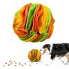 Cute Polar Fleece Interactive Dog Toys Hiding Food Portable Dog Snuffle Ball Training Durable Slow Feeder Dog