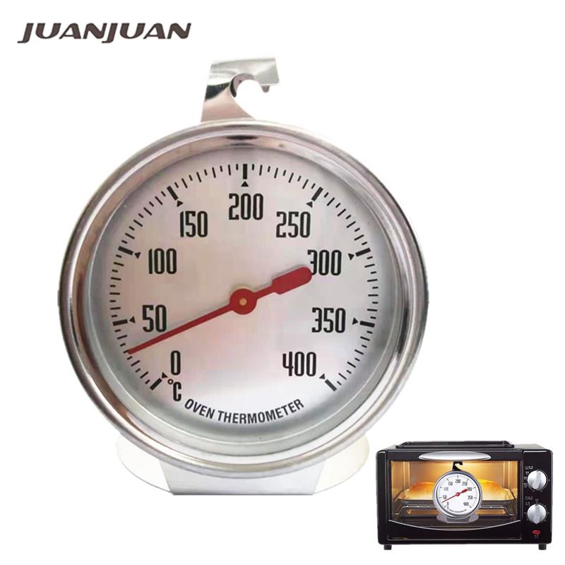 0-400 Grad Backofenthermometer Großer Durchmesser Lebensmittel Fleisch Temperatur Aufstellbares Zifferblatt Messthermometer Backwerkzeuge